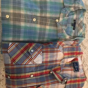 Gap (slim fit) L shirt with Old Navy(M) shirt
